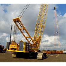 XCMG Official 180 ton construction Crawler Crane XGC180 crane crawler machine price